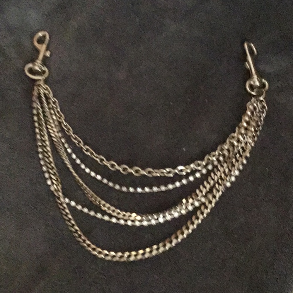 Rhinestone Chain Clip Accessory